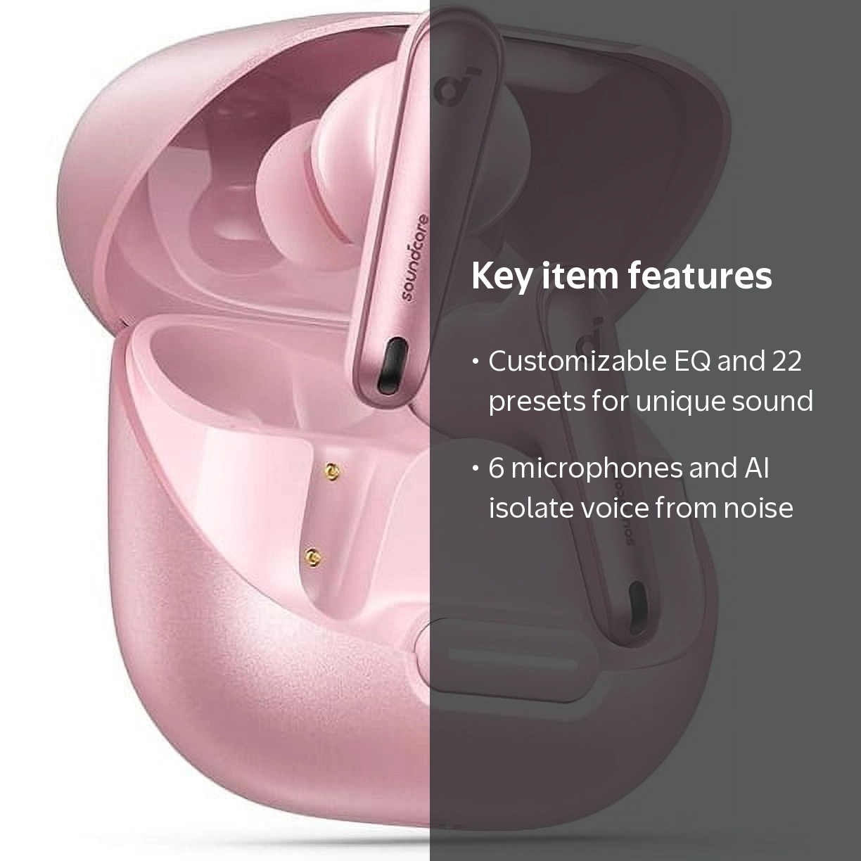 soundcore by Anker Liberty 4 NC Wireless Noise Cancelling Earbuds