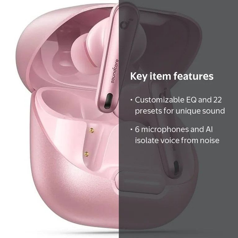 soundcore by Anker Liberty 4 NC Wireless Noise Cancelling Earbuds