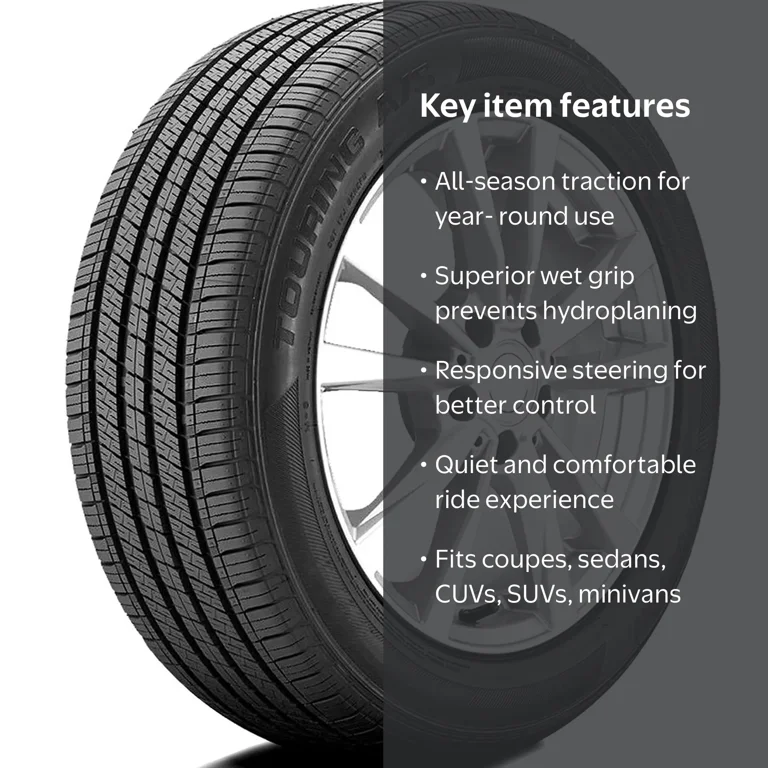 National Touring A/S All Season 225/50R17 94V Passenger Tire