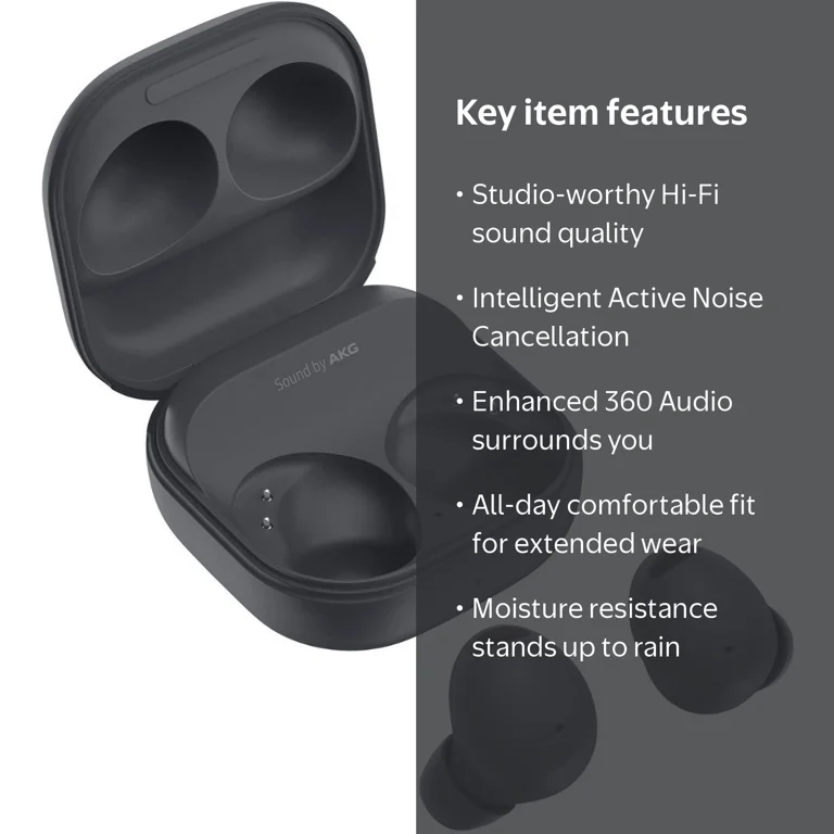 Samsung, Restored Galaxy Buds2 Pro, R510, Noise Cancelling