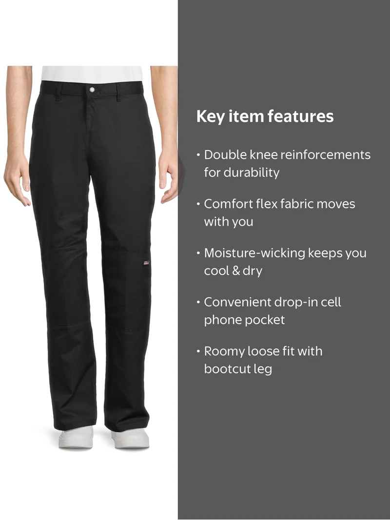 Genuine Dickies Men's Double Knee Pants - Walmart.com