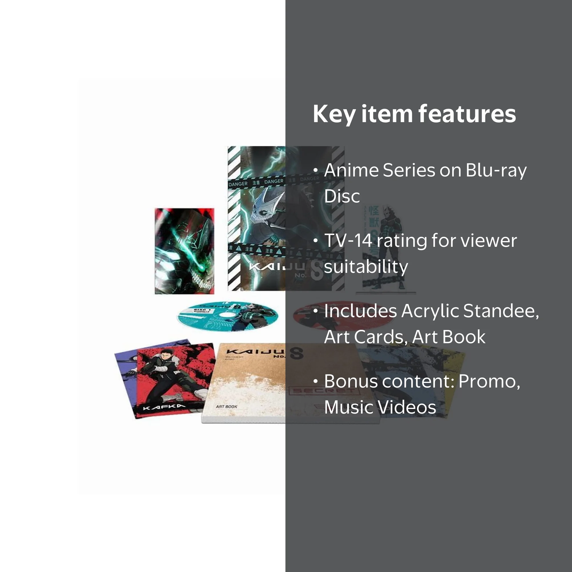 Kaiju No. 8 Limited Edition Season 1 (Blu-ray) Crunchyroll, Anime