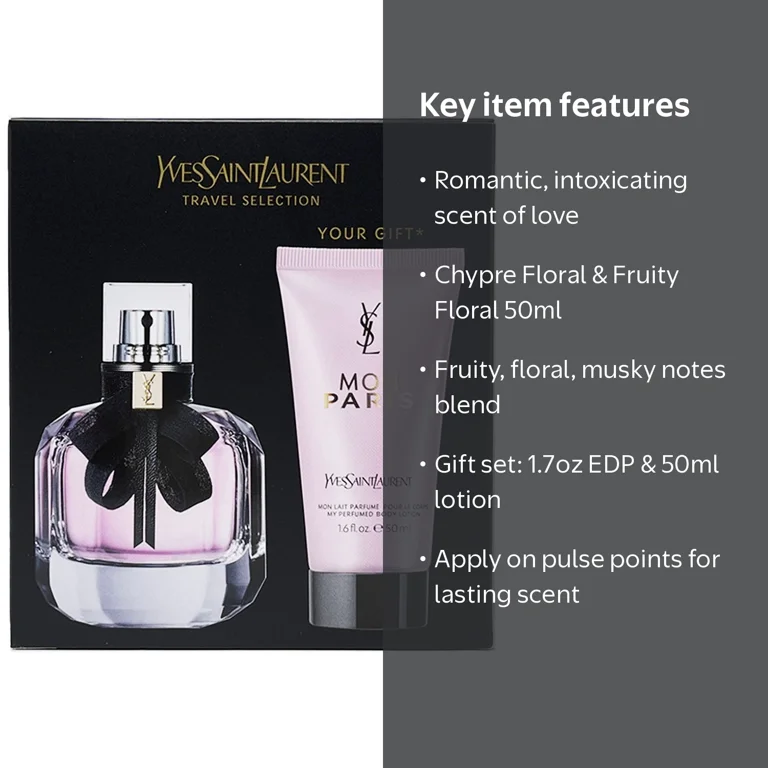 Yves Saint Laurent Mon Paris Ysl Edp Vap 50 ml / 1.7 oz - Walmart.com