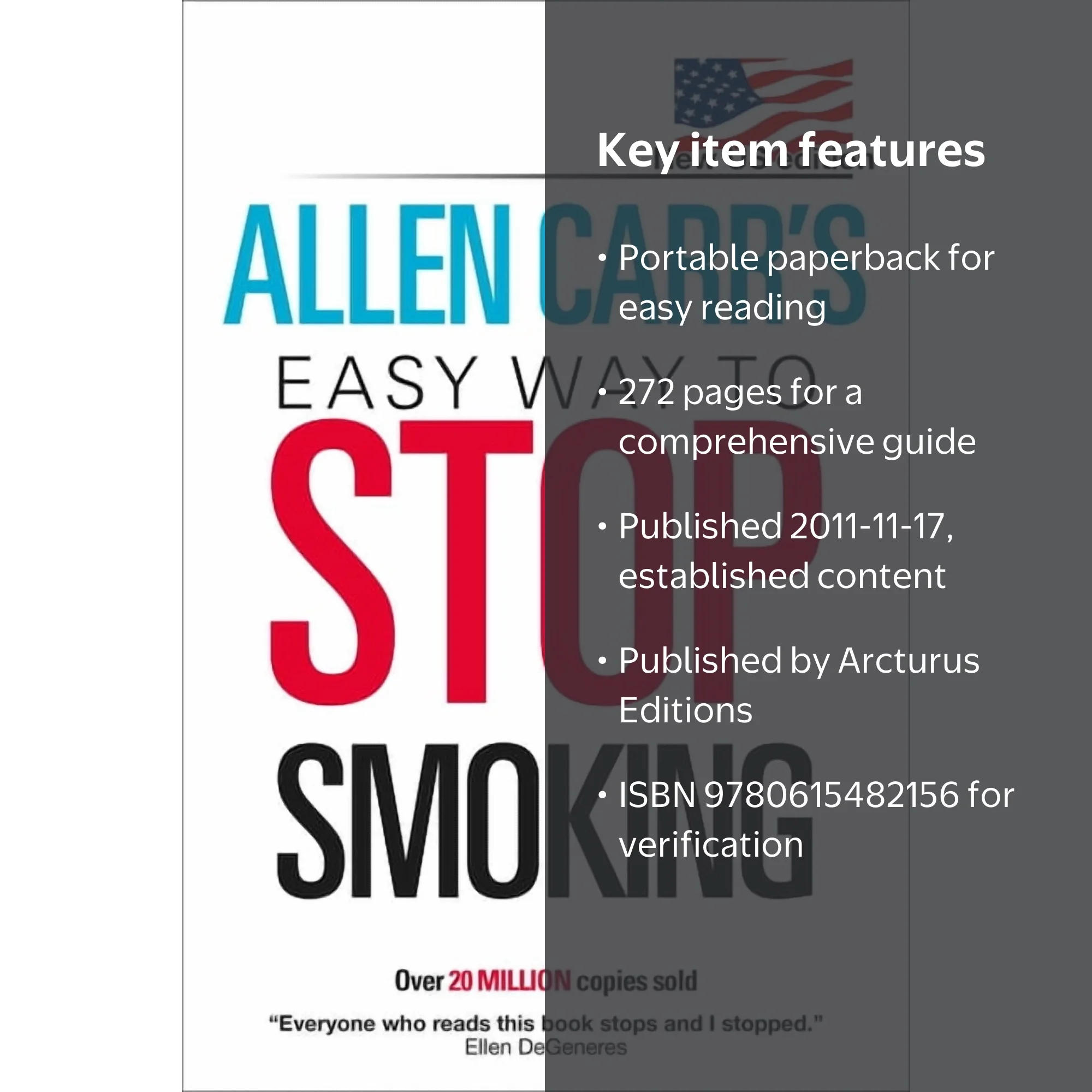 Allen Carr's Easy Way to Stop Smoking, (Paperback)
