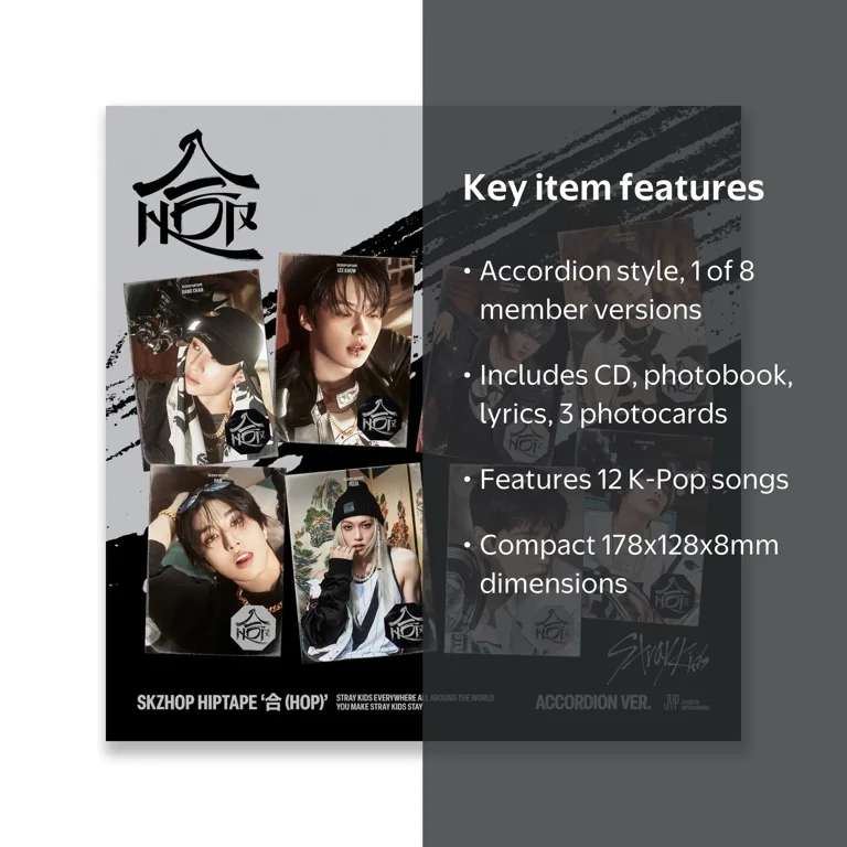Stray Kids - HOP (ACCORDION VER.) - CD - Walmart.com