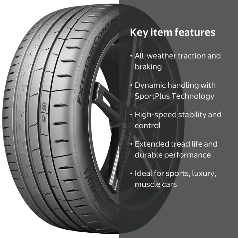 Continental ExtremeContact Sport 02 UHP Summer 295/30ZR18 98Y XL