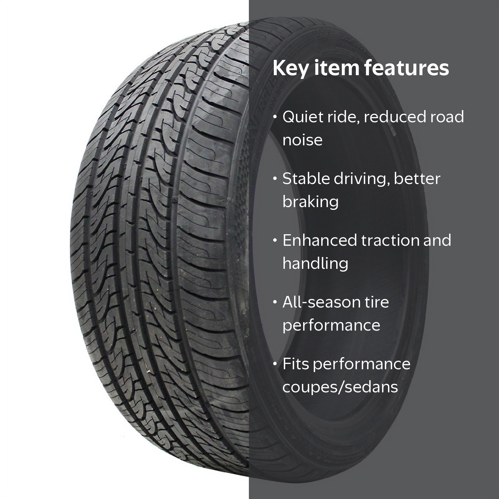 Vercelli Strada II All-Season Tire, 225/45ZR18 95W XL, 45,000 Mile