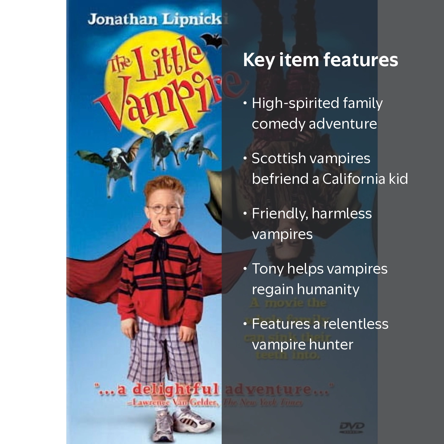 New Line Home Video: The Little Vampire (DVD) - Kids & Family