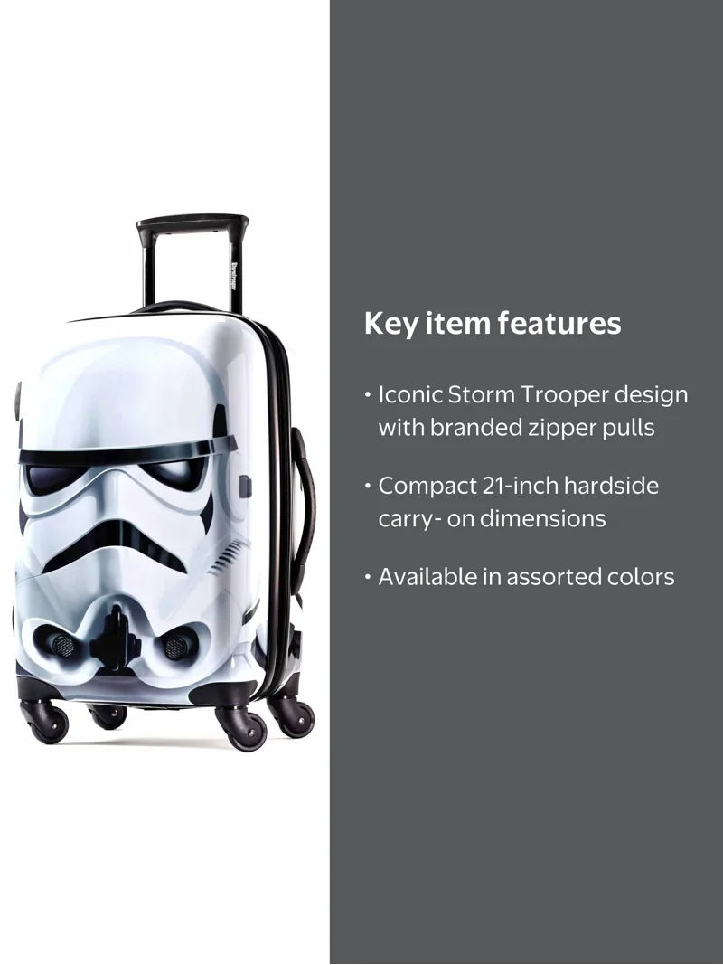American Tourister Star Wars Storm Trooper 21-inch Hardside