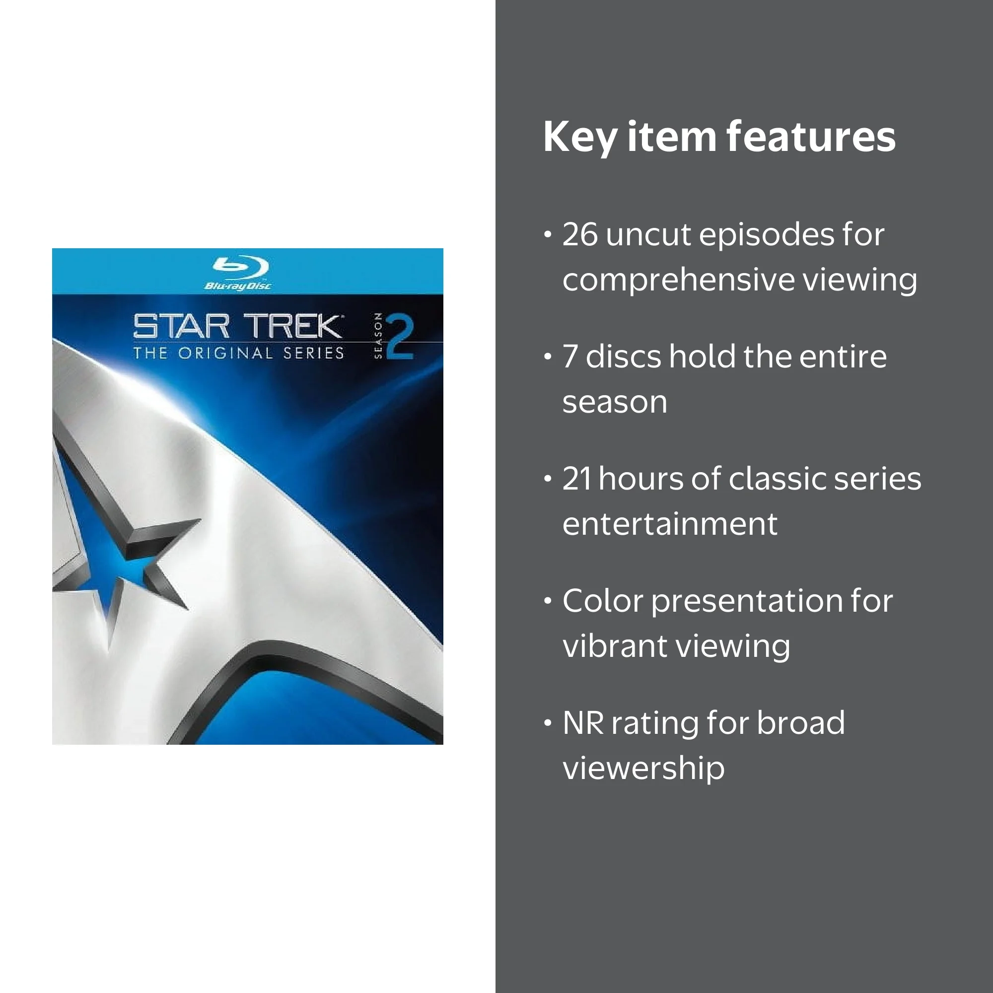 Star Trek: The Original Series: Season 2 - Walmart.com