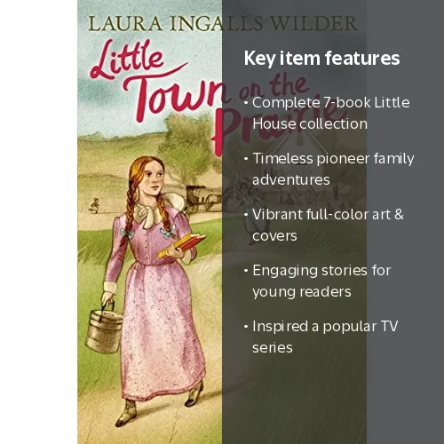 Laura Ingalls Wilder's Little House on the Prairie Series, 7 Book