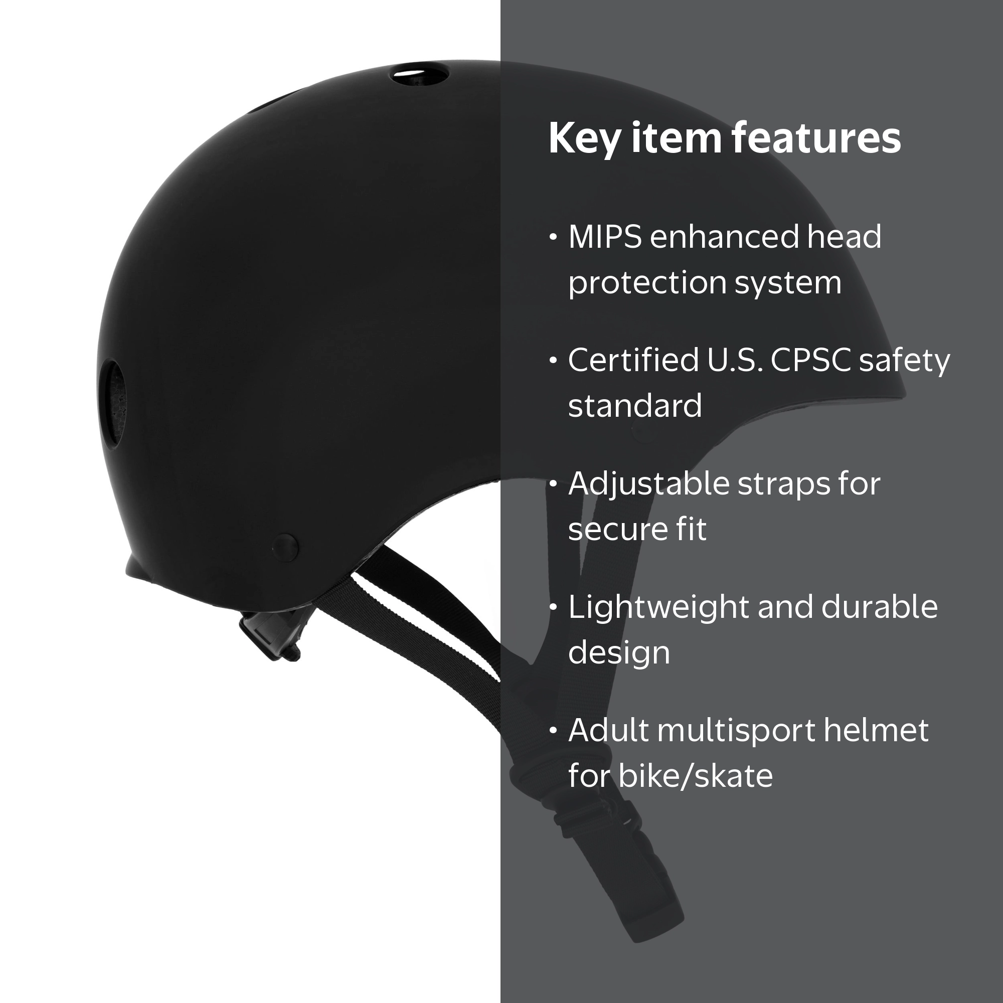 Bell Pitch Adult MIPS Bike Helmet, Black, 14+ (54-58cm) - Walmart.com