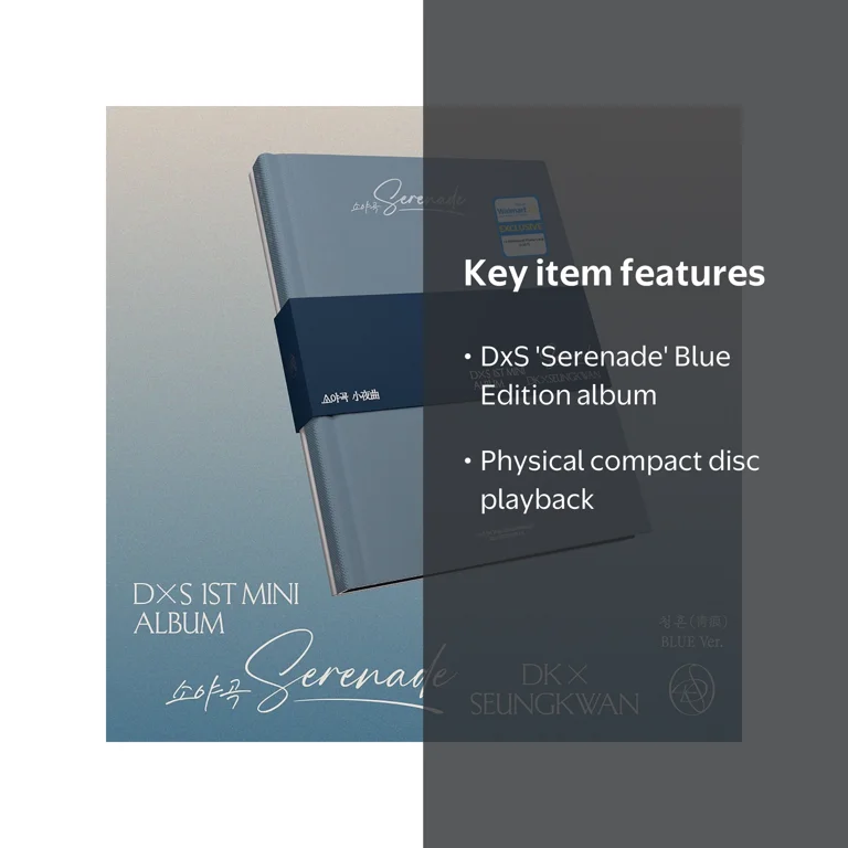 DxS (SEVENTEEN) - DxS 1st Mini Album 'Serenade' (BLUE Ver