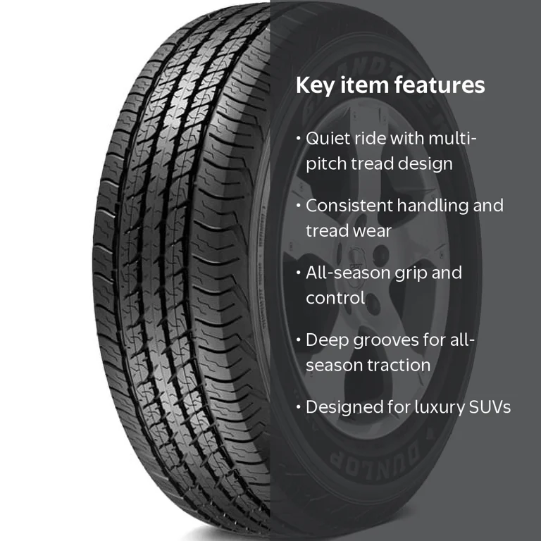 Dunlop Grandtrek AT20 All Season P245/75R16 109S Passenger Tire