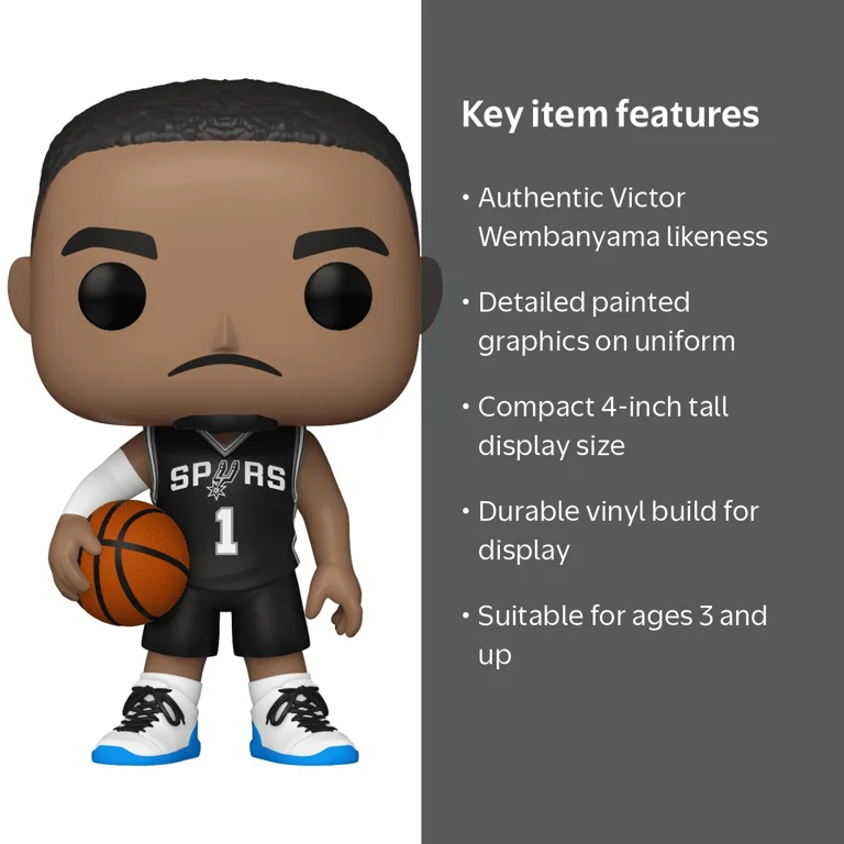Funko NBA: San Antonio Spurs Victor Wembanyama Vinyl Figure
