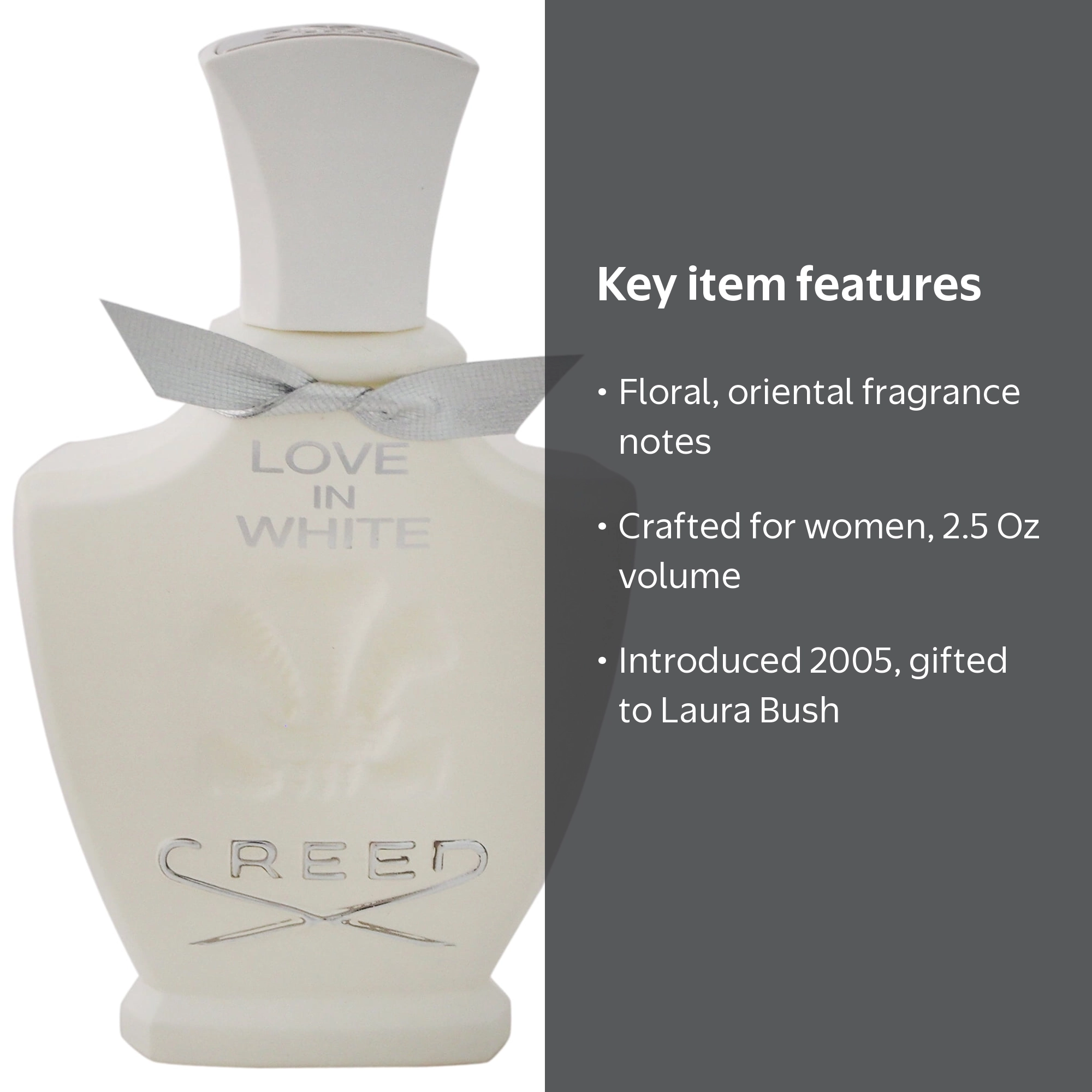 Creed, Love In White Eau De Parfum, 2.5 Oz, Perfume For Women
