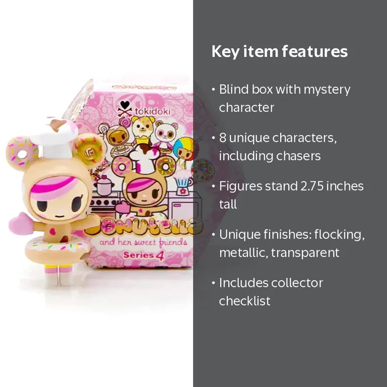 tokidoki Donutella and Her Sweet Friends Series 4 Blind Box