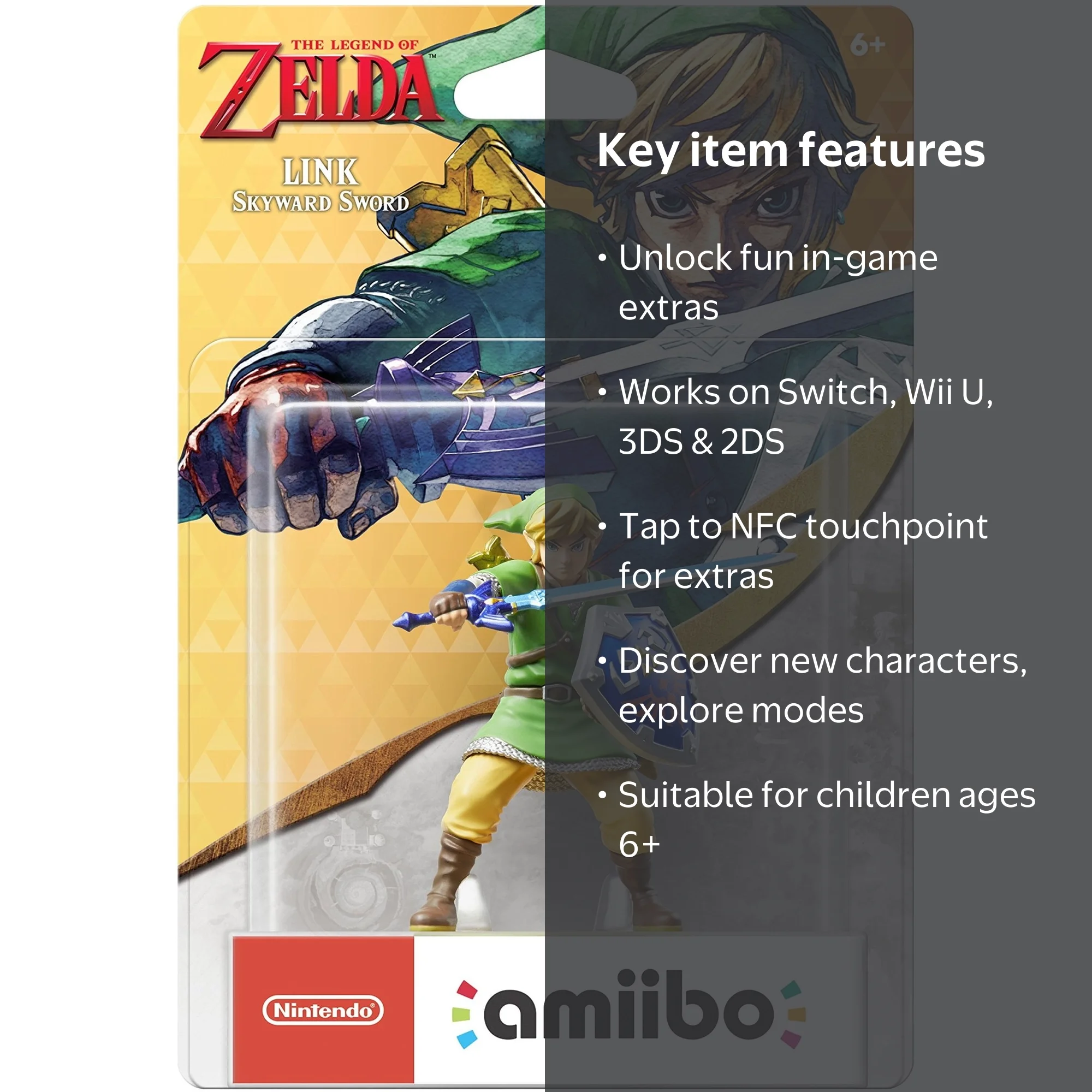 Nintendo Link amiibo - Skyward Sword Game Accessory - Walmart.com
