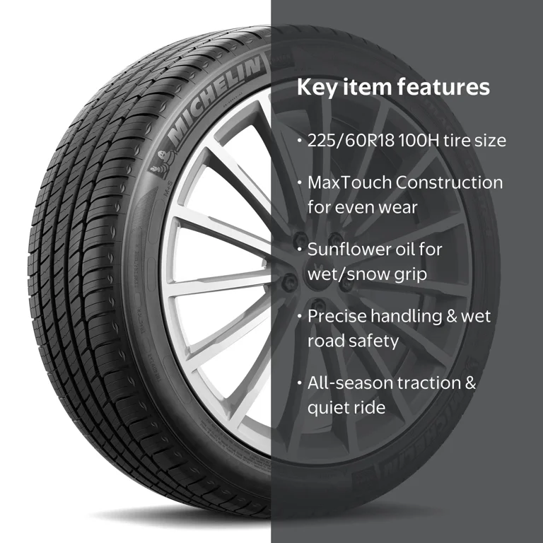 M-1785 225/60R18 ミシュランPRIMACY+ 1本 Michelin Primacy MXM4 All-Season 225/60R18 100H Tire - Walmart.com