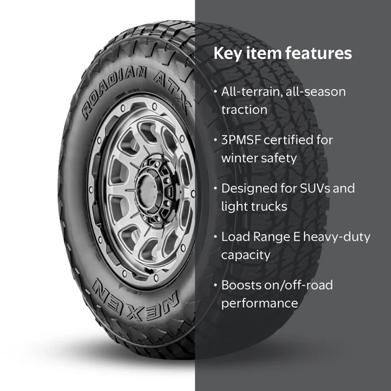 1 Nexen Roadian ATX 285/70R17 126/123S Snow Certified All Terrain