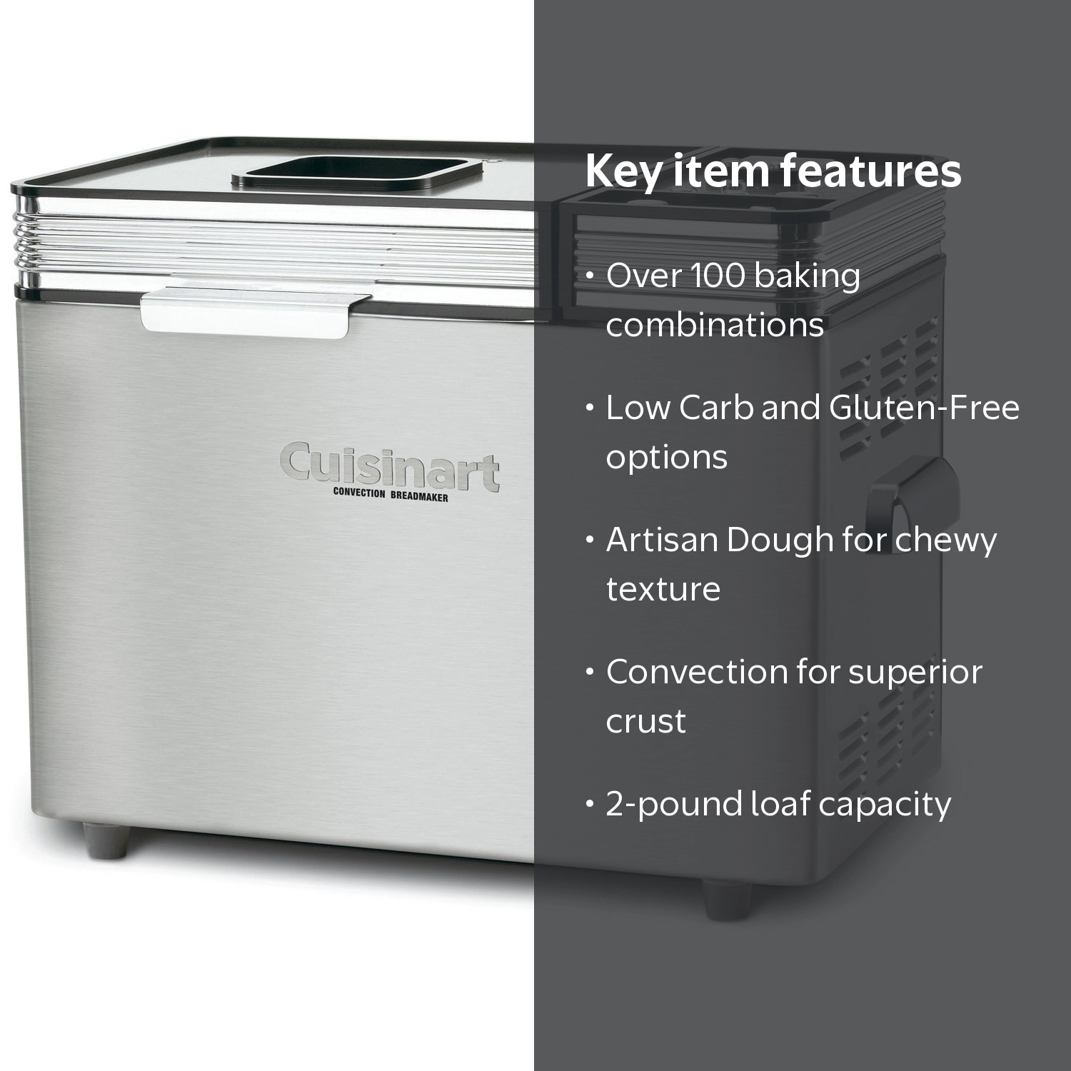Cuisinart CBK-200 2-Lb Convection Bread Maker - Walmart.com