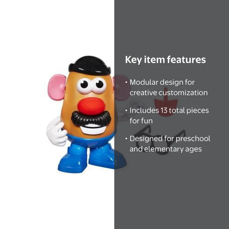 Hasbro Playskool Friends Mr. Potato Head Toy Set, customizable