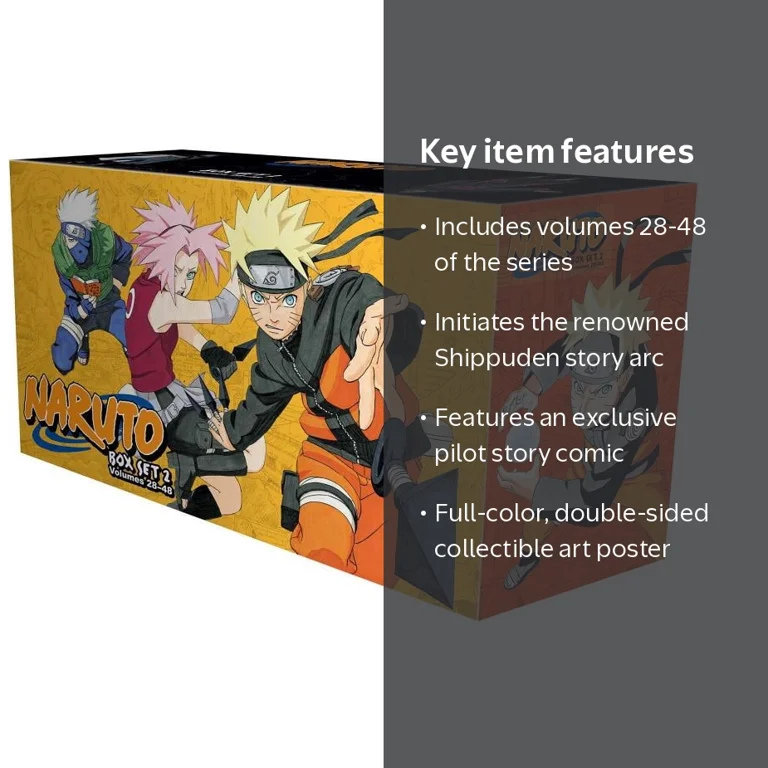 Masashi Kishimoto, Naruto Box Sets, Book 2, Naruto Box Set 2