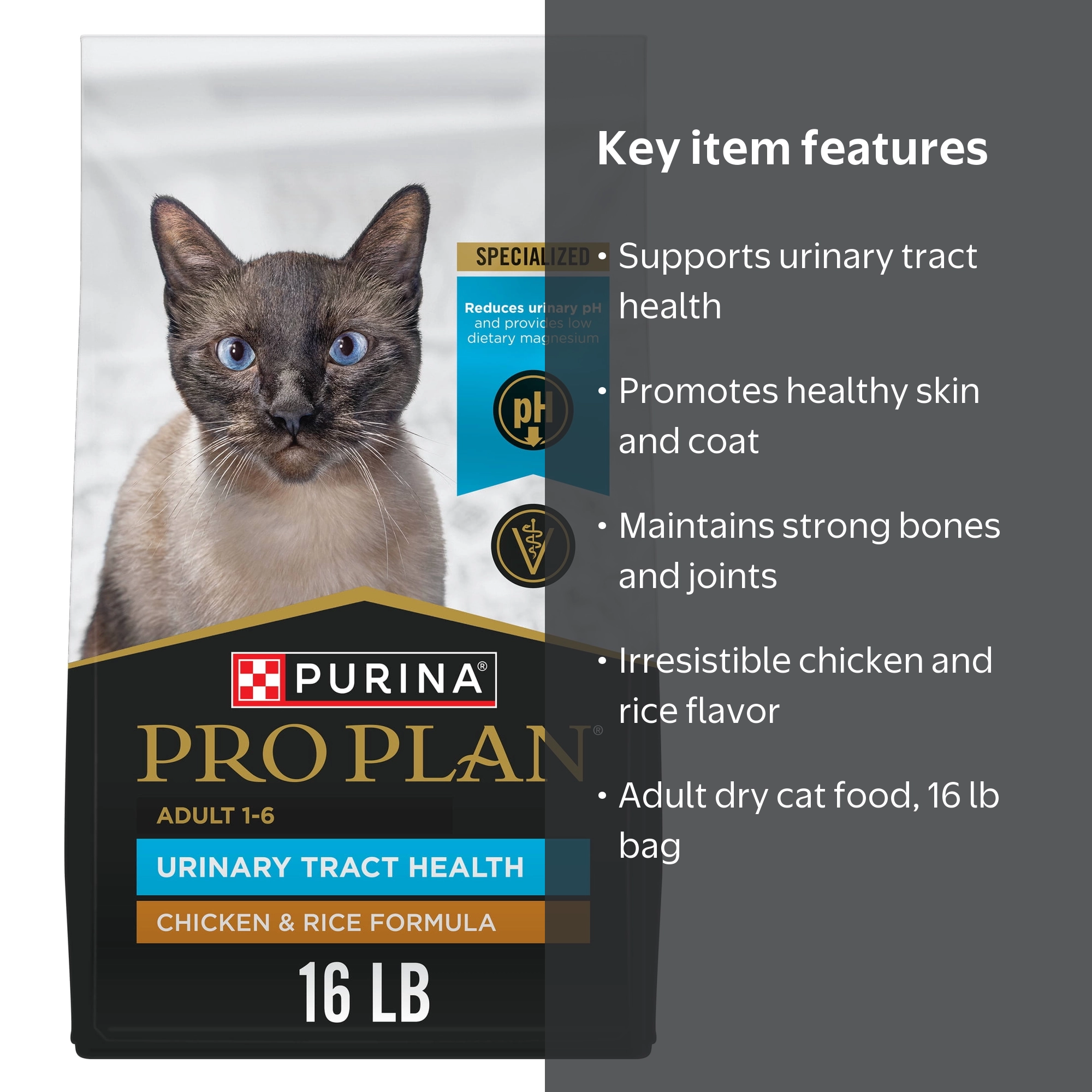 Free Shipping! Purina Pro Plan Urinary Tract Health Dry Cat Food