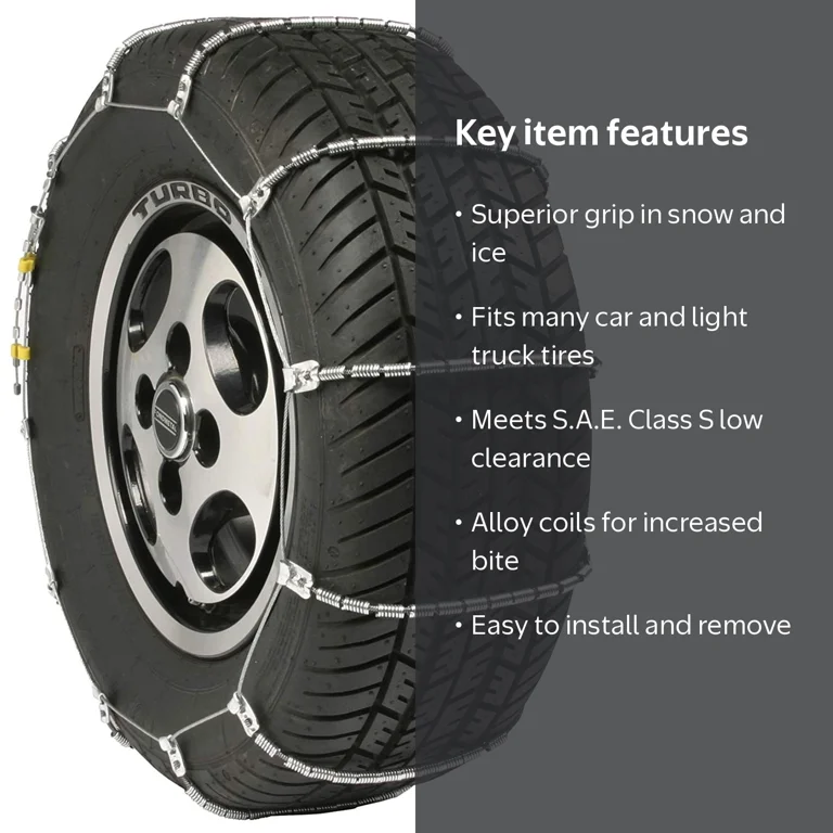 Security Chain SC1038 Car Snow Tire Radial Traction Grip Cable