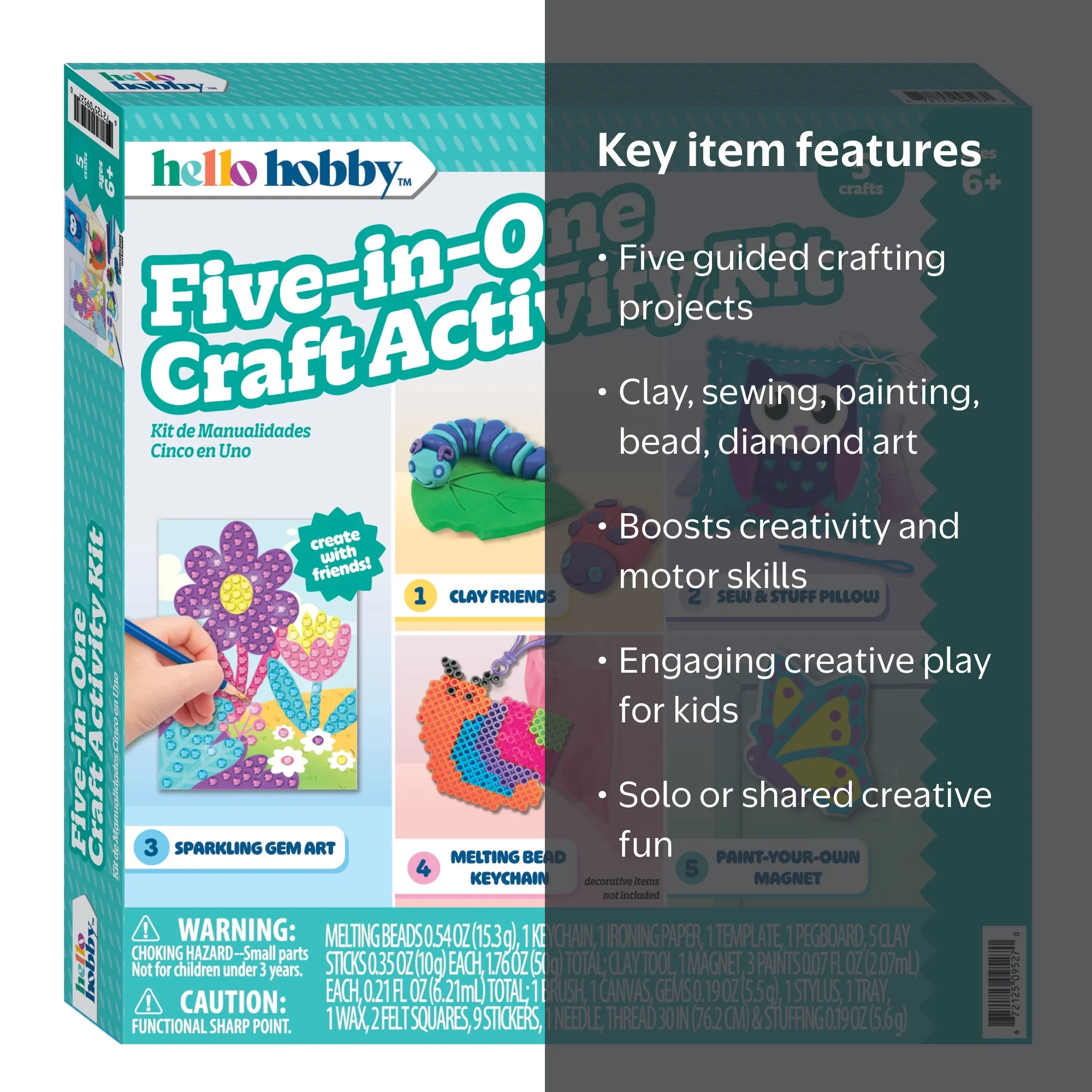 【CRAFT】世界最強性能CRAFT5着セット S 約10万⇒1万激安 Hello Hobby Five-in-One Arts and Crafts Kit for Kids - Walmart.com