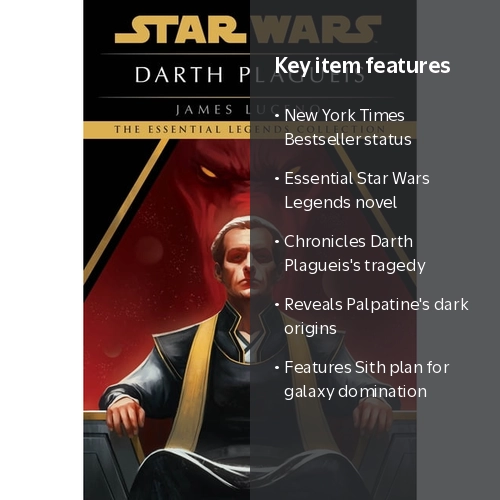Star Wars - Legends Darth Plagueis Paperback, ISBN 9780593358801