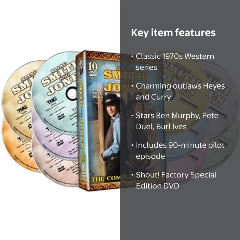 SDS, DVD, Alias Smith And Jones Special Edition, Western drama