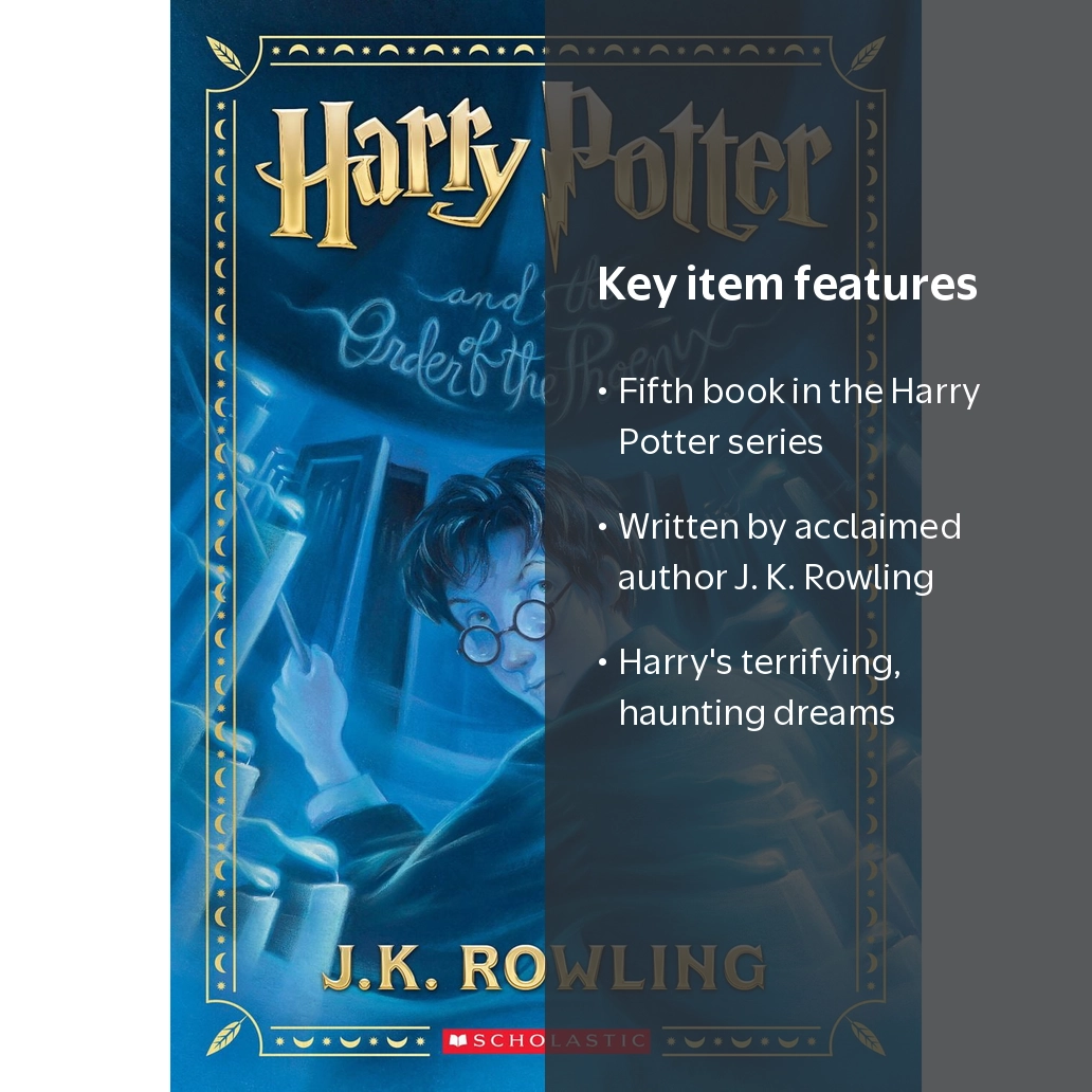 J. K. Rowling, Harry Potter Book 5, Order of the Phoenix Paperback