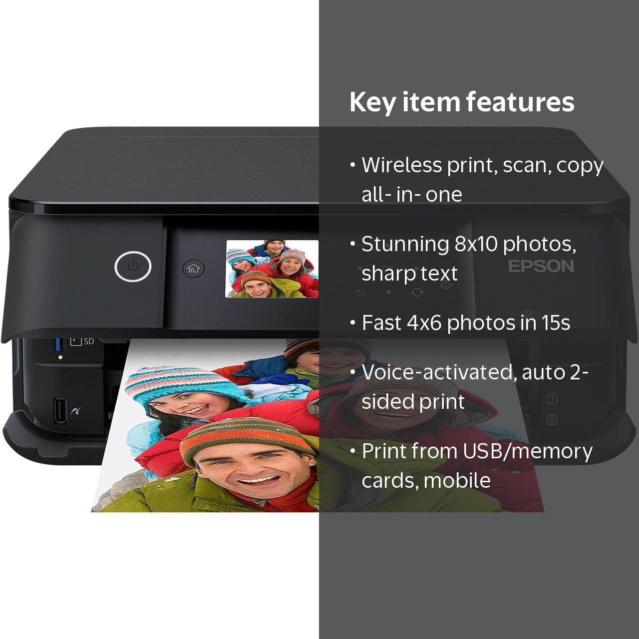 Epson Expression Premium XP-6100 Wireless Color Photo Printer with