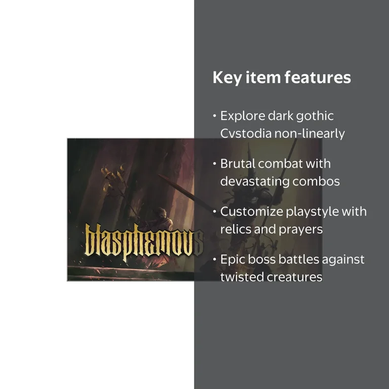 Blasphemous - Nintendo Switch [Digital] - Walmart.com
