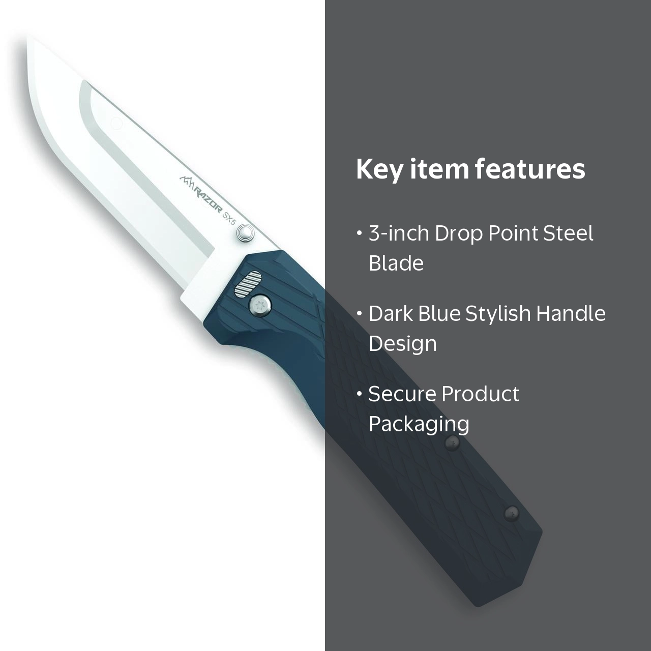 Outdoor Edge RazorSX5 - Dark Blue - BOXED - Walmart.com