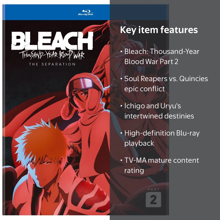 Bleach: Thousand-Year Blood War Part 2 (Blu-ray), Anime, VIZ Media