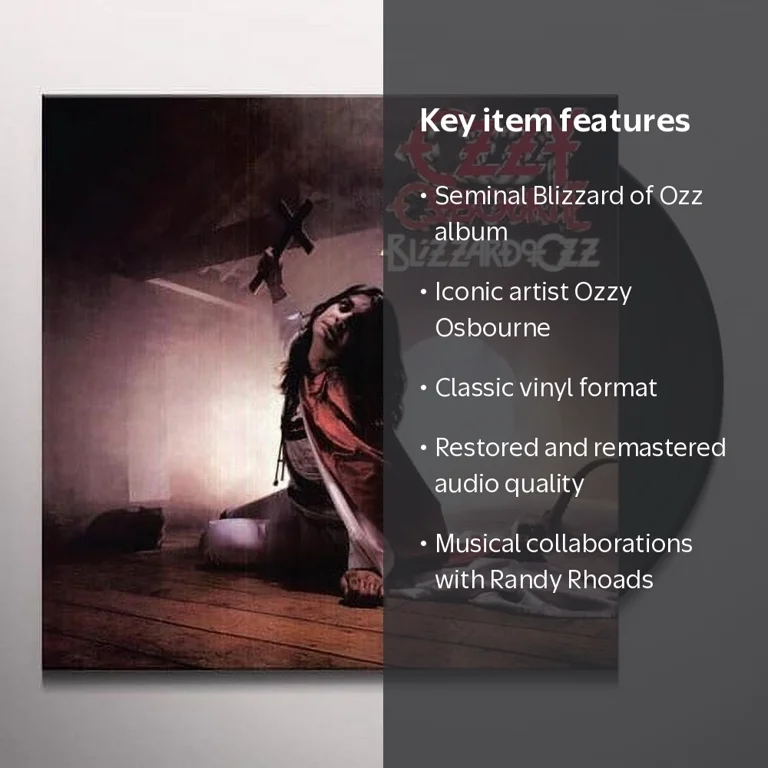 Walmart - Ozzy Osbourne, Blizzard Of Ozz: 30th Anniversary Album
