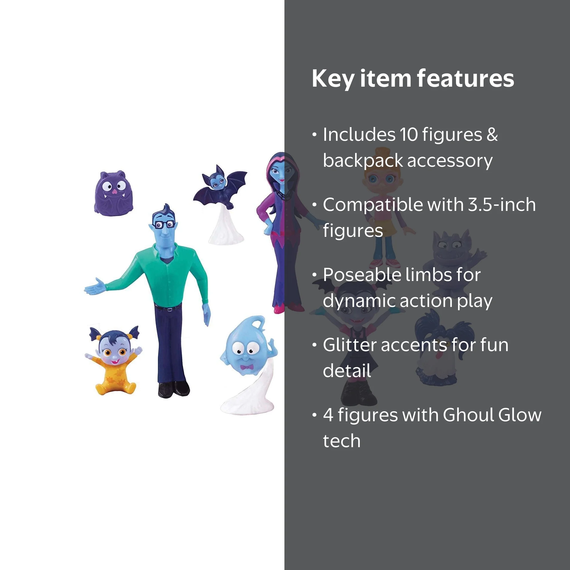 Vampirina Fangtastic Friends Set - Walmart.com