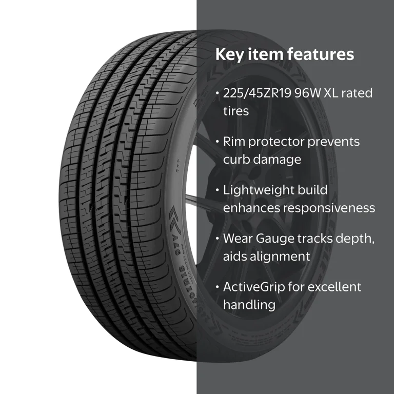 Goodyear Eagle Exhilarate UHP Passenger Tire, 225/45ZR19 96W XL