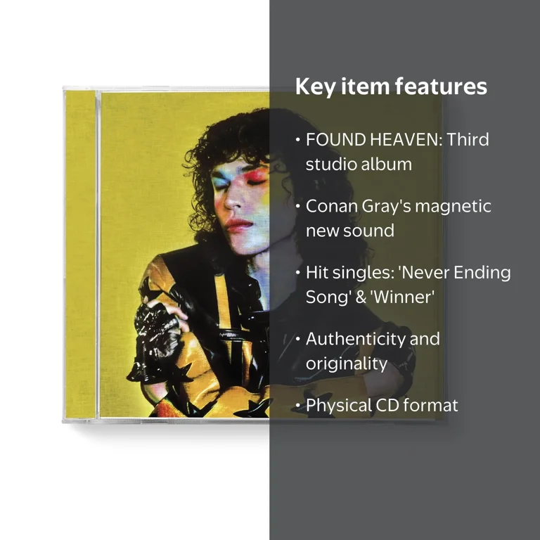 Conan Gray - Found Heaven - Music & Performance - CD, New Album