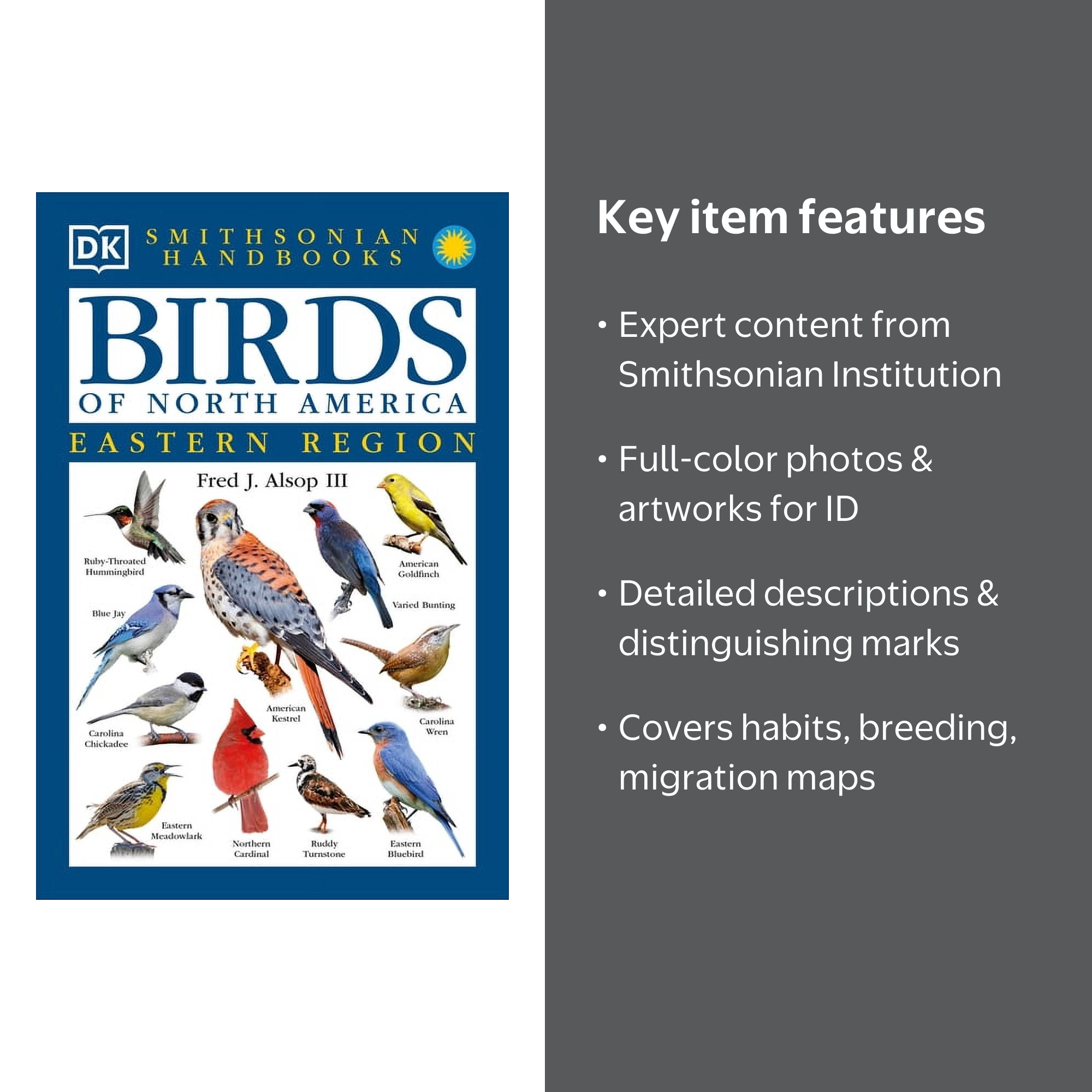 Fred J Alsop, Bird Handbook, Birds of North America Hardcover