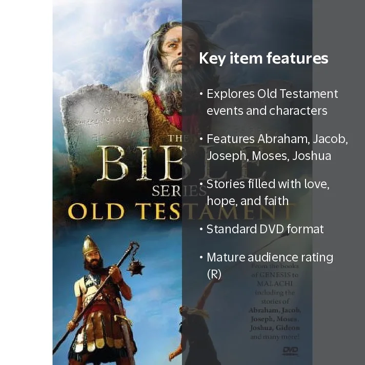 The Bible Series: Old Testament - Walmart.com The Bible Series: Old Testament - Walmart.com