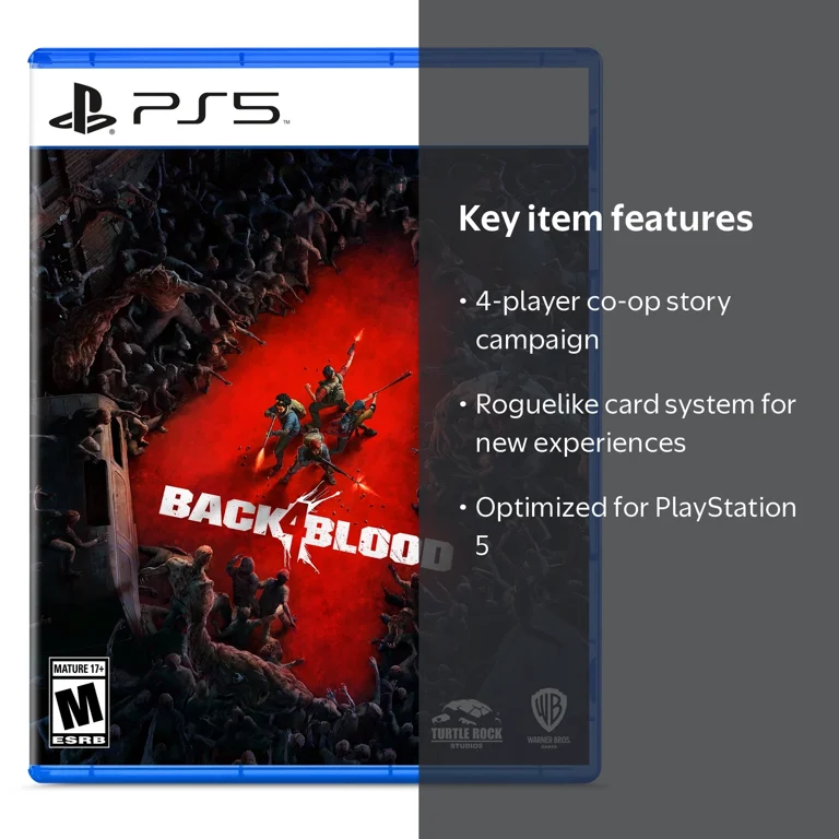 Whv Games, Back 4 Blood, Cooperative FPS, PS5, Next Generation