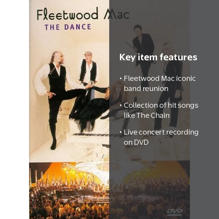 Warner Records: Fleetwood Mac Live Concert - The Dance DVD, Stevie