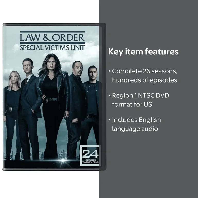 Law & Order: Special Victims Unit – The Complete Seasons 1–26 (DVD