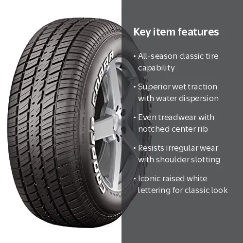 Cooper Cobra G/T Radial All-Season P255/60R15 102T Tire - Walmart.com