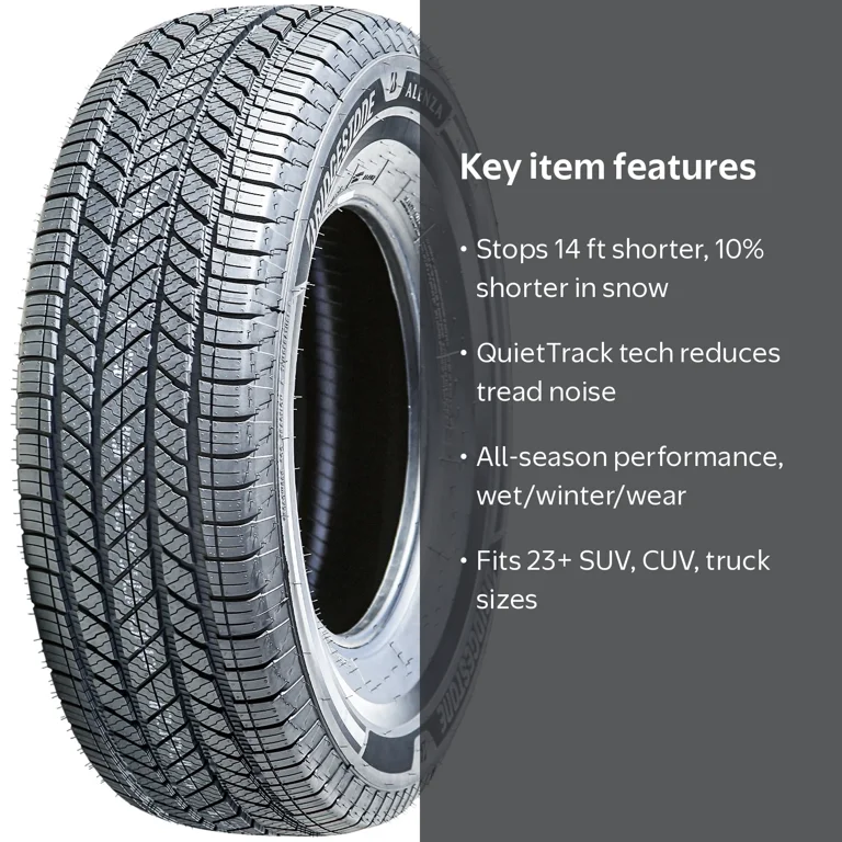 Bridgestone Alenza A/S Ultra 265/65R18 114H All Season SUV