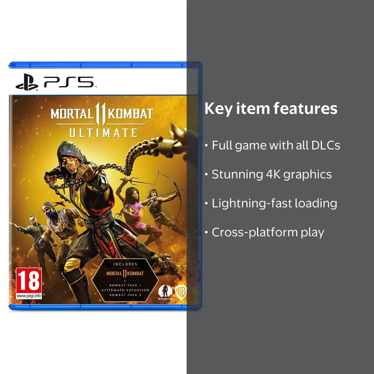 Sony PlayStation 5 - Mortal Kombat 11 Ultimate PS5 Video Game