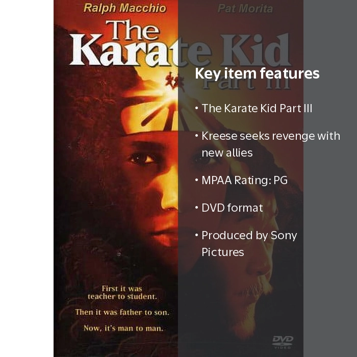 The Karate Kid Part III (DVD) - Walmart.com